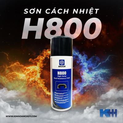 Onzca H800 Sơn Chịu Nhiệt Lên Đến 800°C Và Các Sản Phẩm Chịu Nhiệt Khác