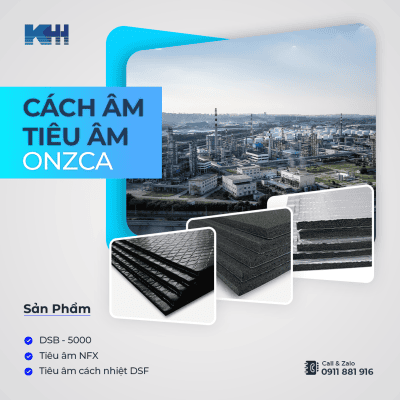 Tầm quan trọng và ứng dụng của sản phẩm cách âm tiêu âm Onzca